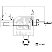 FEBI BILSTEIN 194205 Schokdemper