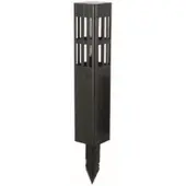 Luxform Solar Paallamp 1-delig Set | Florida | 20 Lumen | Zwart