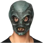 Boland Latex hoofdmasker Alien | Sience Fiction (grijs)
