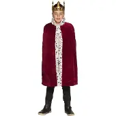 Boland Koningsmantel bordeaux rood kind | the king (rood)