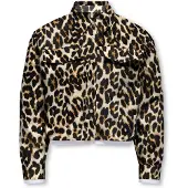 ONLY GIRLS Blouse sand / bruin / zwart