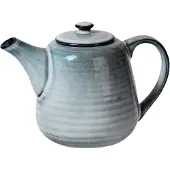 Broste Copenhagen Nordic Sea theepot 17,5 cm aardewerk blauw
