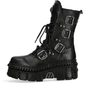New rock Veterlaarzen zwart
