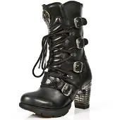 New rock Veterlaarzen 'M-TR003-S1' zwart