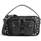 Núnoo Disco Helena | Crossbody tas leer | zwart
