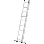 Hailo Profistep Duo 7209-007 Telescopische Ladder 2x9 Treden