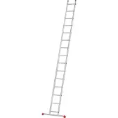 Hailo aluminium enkele ladder S60 ProfiStep UNO, 15 sporten