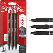 Sharpie Intrekbaar Gelpen Kleurenassortiment 0,7 mm Medium Rollerball 3 Stuks