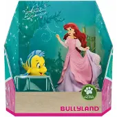 BULLYLAND 13437 – Speelset Disney De Kleine Zeemeermin met Ariel en Botje – levensecht en detailrijk vormgegeven – ideaal als taartfiguur, verzamelobject of cadeautje voor kinderen vanaf 3 jaar