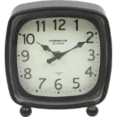 Decostar Countryfield Tafelklok Odell wit/zwart |