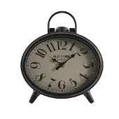 Decostar Countryfield Tafelklok ro Leeton zwart |