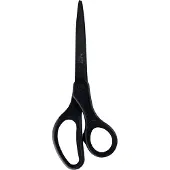 Leitz Titanium 5420 schaar, ergonomisch, antikleefcoating, voor links-/rechtshandigen, L 205 mm, staal/kunststof met titaniumcoating, zwart