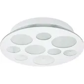 Eglo Moderne Plafondlamp Pernato Wit Ø 38cm