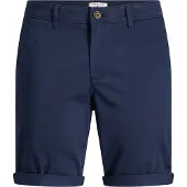 Jack & Jones Chino 'JJIBowie' nachtblauw / roestbruin