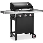 Landmann GasBBQ Trexon PTS 3.1 Zwart - 4 branders - Inclusief gasslang - Gas bbq barbecue