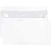 Clairalfa enveloppen DL 110x220 mm wit 90g 250 stuks