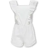 ONLY KIDS ONLY GIRL playsuit KOGELLY met all over print wit Meisjes Katoen Vierkante hals - maat 164
