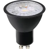 ELP GU10 LED Spot Ø56mm | 5W 3000K Zwart 390Lm | 830