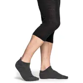 Woolpower Sokken Woolpower Unisex Shoe Liner Grey-Schoenmaat 36 - 39