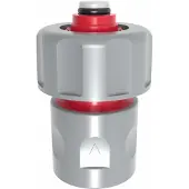 AWTOOLS AW61003 Serie - Snelkoppeling voor Tuinslang - 3/4" - Stopfunctie - ABS Materiaal