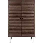 House Nordic Dressoir Kyoto | mdf bruin 80x130x40 cm dressoirs | NADUVI