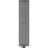 OEM Badkamerradiator Stella 370x1600 mm antraciet met universele aansluitset