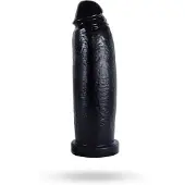NMC 9.5 INCH PVC GIANT DILDO BLACK