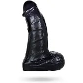 NMC 8.5 INCH PVC GIANT DILDO BLACK