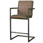 Tower Living Rocca Barstoel - Bull brown