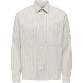 Only & Sons Overhemd navy / pastelblauw / wit