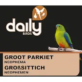 Daily GROOT PARKIET NEOPHEMA-4KG-ZONDER ZONNEBLOEMPIT