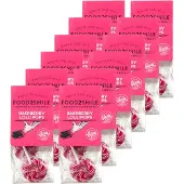Food2Smile | Raspberry Lollipops | 12 stuks | 12 x 50 gram
