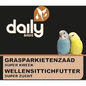 Daily GRASPARKIETENZAAD SUPER KWEEK-4KG-GRASPARKIET-EXTRA FIJNE ZADEN-OPGROEI