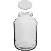 Browin Glazenpot 4 liter - voorraadpot - fermenteerglas 4 liter