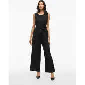 Vila Jumpsuit met druppelvormig rugdecolleté aan de achterkant