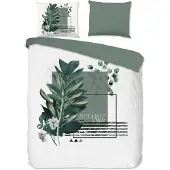 Pure Dekbedovertrek Micropercal Green Boho - green 240x200/220cm