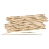 Fackelmann Set van 60 houten satéprikkers 30 cm Wood Edition