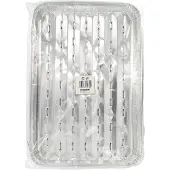 Fackelmann Set van 5 aluminium bakjes 34 x 23 cm