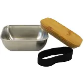 Fackelmann Lunchbox roestvrij staal magnetronbestendig 400 ml Move