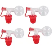 Fackelmann Set van 4 doseerdoppen bolletjes 2,5 cl