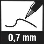 BIC fineliner Intensity, medium, paars