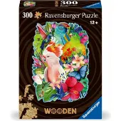 Ravensburger houten puzzel Beautiful Birds - Legpuzzel - 300 stukjes