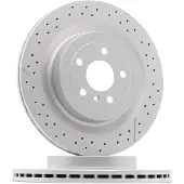 Bosch Remschijf 0 986 479 F69 achter, geventileerd, sterk gecarboniseerd, 1 Stuk