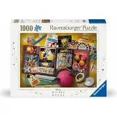 Ravensburger Puzzel - - Mickey Verjaardagspuzzel 1970 - 1000 stukjes - Gemaakt in Duitsland - Mix