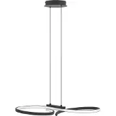Eglo Moderne led wandlamp Serpins 66cm - zwart
