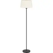 Eglo Febres Vloerlamp - E27 - 153 cm - Zwart/Wit - Teddy stof