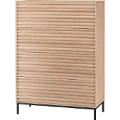 Loft 24 Celine-Commode met 4 laden in eiken spaanplaat