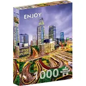 Enjoy Puzzle Nishi-Shinjuku District, Tokyo Puzzel (1000 stukjes)