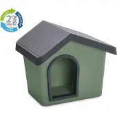 Imac hondenhok zeus 70 2nd life gerecycled groen 72x62x62,5 cm