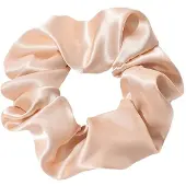 Soho - Satijn Scrunchie Haarelastiekjes Nude Dames